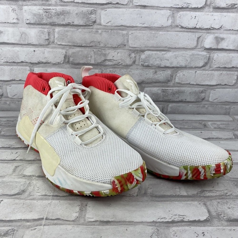 Adidas Dame 5 All Skate Art BB9312 Size 15 Read Description